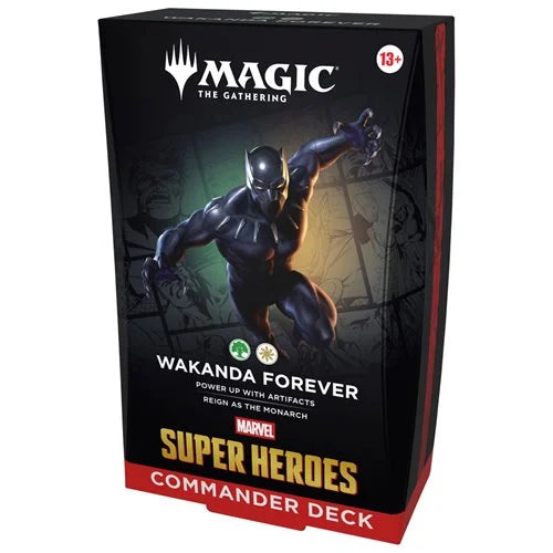 Magic: The Gathering | Marvel Super Heroes Commander Deck — Wakanda Forever (Preorder)