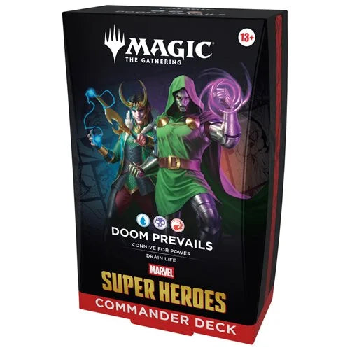 Magic: The Gathering | Marvel Super Heroes Commander Deck — Doom Prevails (Preorder)