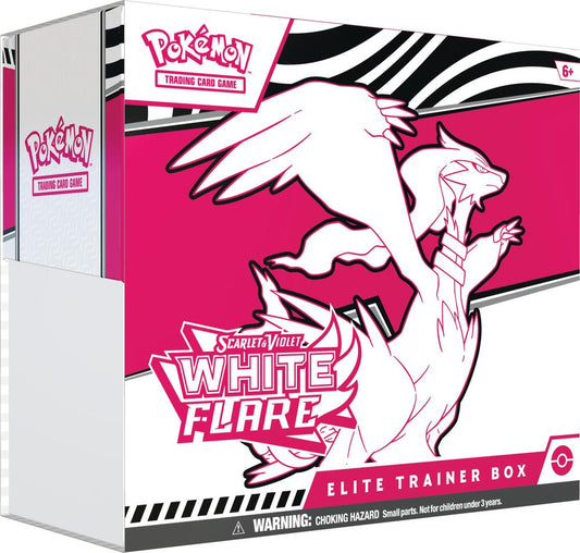 Pokemon TCG: Scarlet & Violet—White Flare Elite Trainer Box